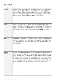 상세 경력 이력서 넷째 쪽